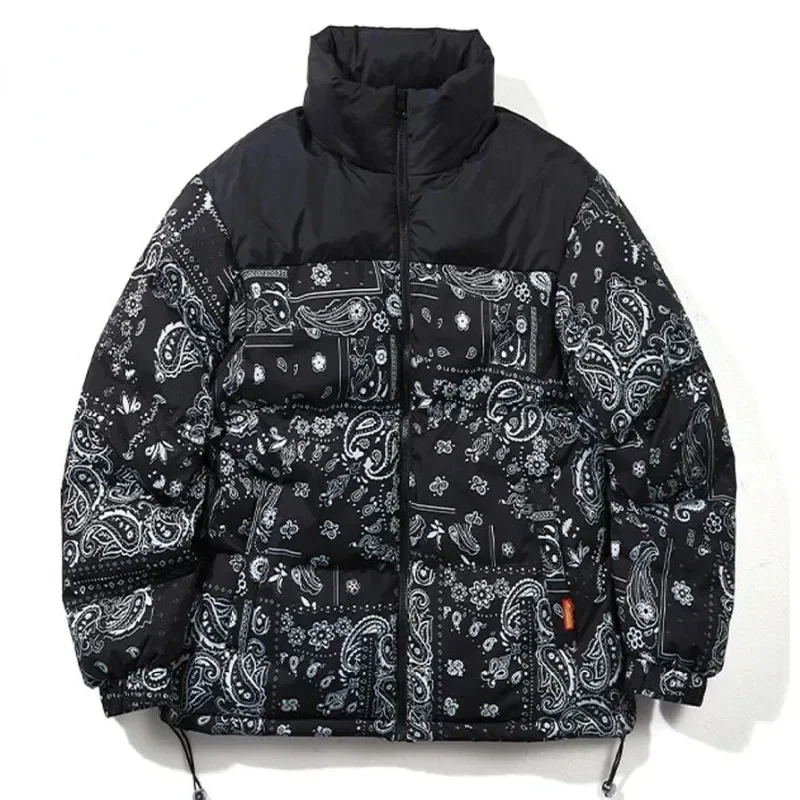 Harajuku Winter Padded Parkas Thick Warm Jacket Men Women Print Cotton Coat Fashion Streewear Outerwear Coat Men ropa de hombre
Harajuku Winter Padded Parkas Thick Warm Jacket Men Women Print Cotton Coat Fashion Streewear Outerwear Coat Men ropa de hombre