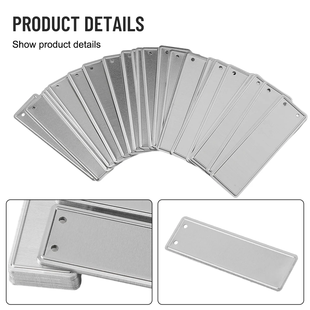 Tags Plant Labels Aluminum 82*25*0.5MM DIY Double-Sided Write Garden Indoor & Outdoor UV Resistant High Quality
Tags Plant Labels Aluminum 82*25*0.5MM DIY Double-Sided Write Garden Indoor & Outdoor UV Resistant High Quality