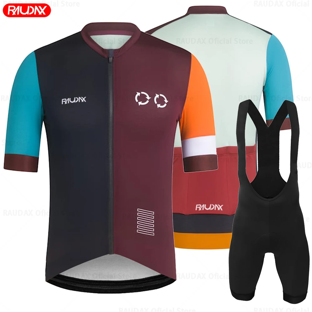 Raudax Mens Summer Cycling Jersey Suit Bike Clothes Quick-Dry Ropa Ciclismo Maillot Cycling Clothing Set Shorts Bib Gel Pad
Raudax Mens Summer Cycling Jersey Suit Bike Clothes Quick-Dry Ropa Ciclismo Maillot Cycling Clothing Set Shorts Bib Gel Pad