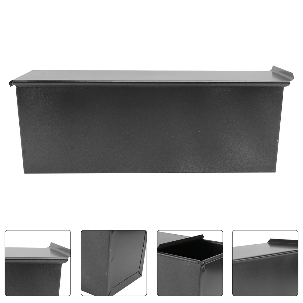 Loaf Pan Lid Non Stick Bread Pans 600G Toast Baking Mold Rectangular Iron Cake Mold Box Homemade Bread Bakeware Toast Dish Oven
Loaf Pan Lid Non Stick Bread Pans 600G Toast Baking Mold Rectangular Iron Cake Mold Box Homemade Bread Bakeware Toast Dish Oven