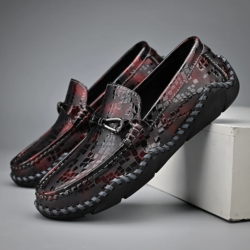 Big Size 38-48 Genuine Leather Moccasins Loafers Lightweight Men Casual Soft Slip On Driving Shoes for Men Fashion Men Shoes
Big Size 38-48 Genuine Leather Moccasins Loafers Lightweight Men Casual Soft Slip On Driving Shoes for Men Fashion Men Shoes