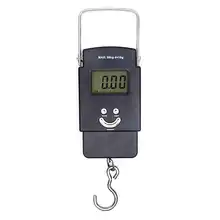Digital Scale 50kg/10g Weight LCD Backlit Electronic Weighing Scales Mini Digital Hanging Luggage Weight Scale
Digital Scale 50kg/10g Weight LCD Backlit Electronic Weighing Scales Mini Digital Hanging Luggage Weight Scale