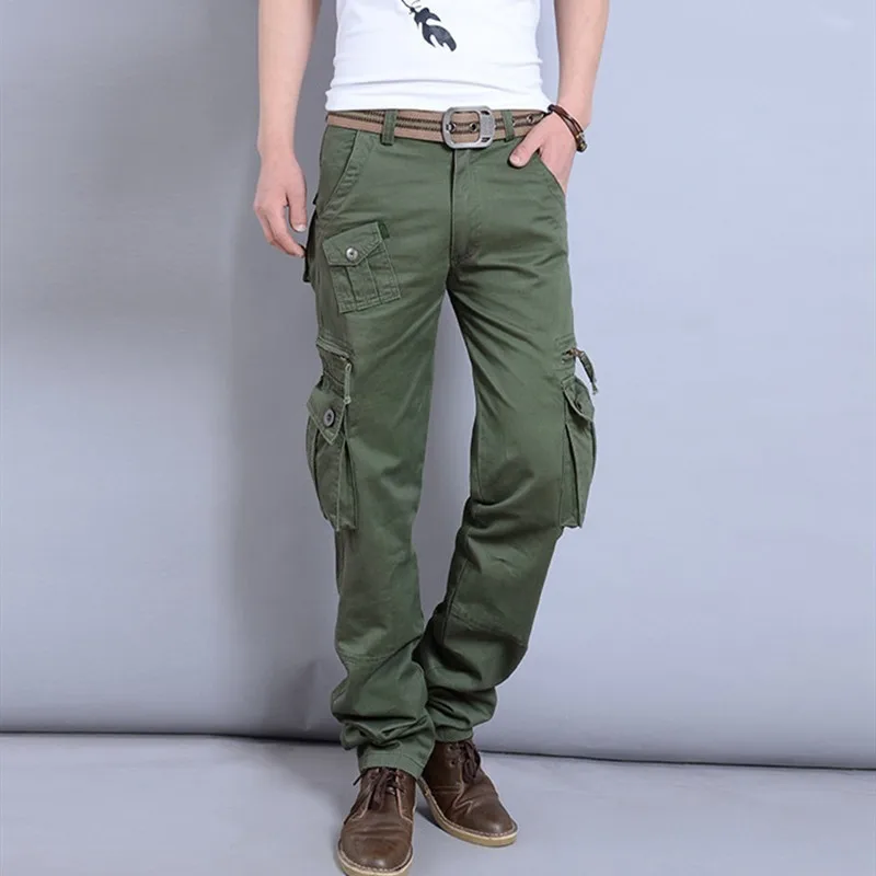 Outdoor Multi Pocket Hiking Pants Straight Cotton Overalls Trekking Sports Loose Military Trousers Mens Cargo Pant Large Size
Outdoor Multi Pocket Hiking Pants Straight Cotton Overalls Trekking Sports Loose Military Trousers Mens Cargo Pant Large Size