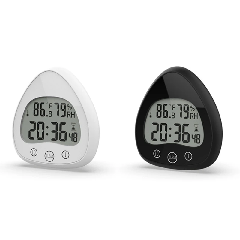 Waterproof Shower Clock with Suction Cup Hole Stand Countdown Temperature RH Drop shipping
Waterproof Shower Clock with Suction Cup Hole Stand Countdown Temperature RH Drop shipping