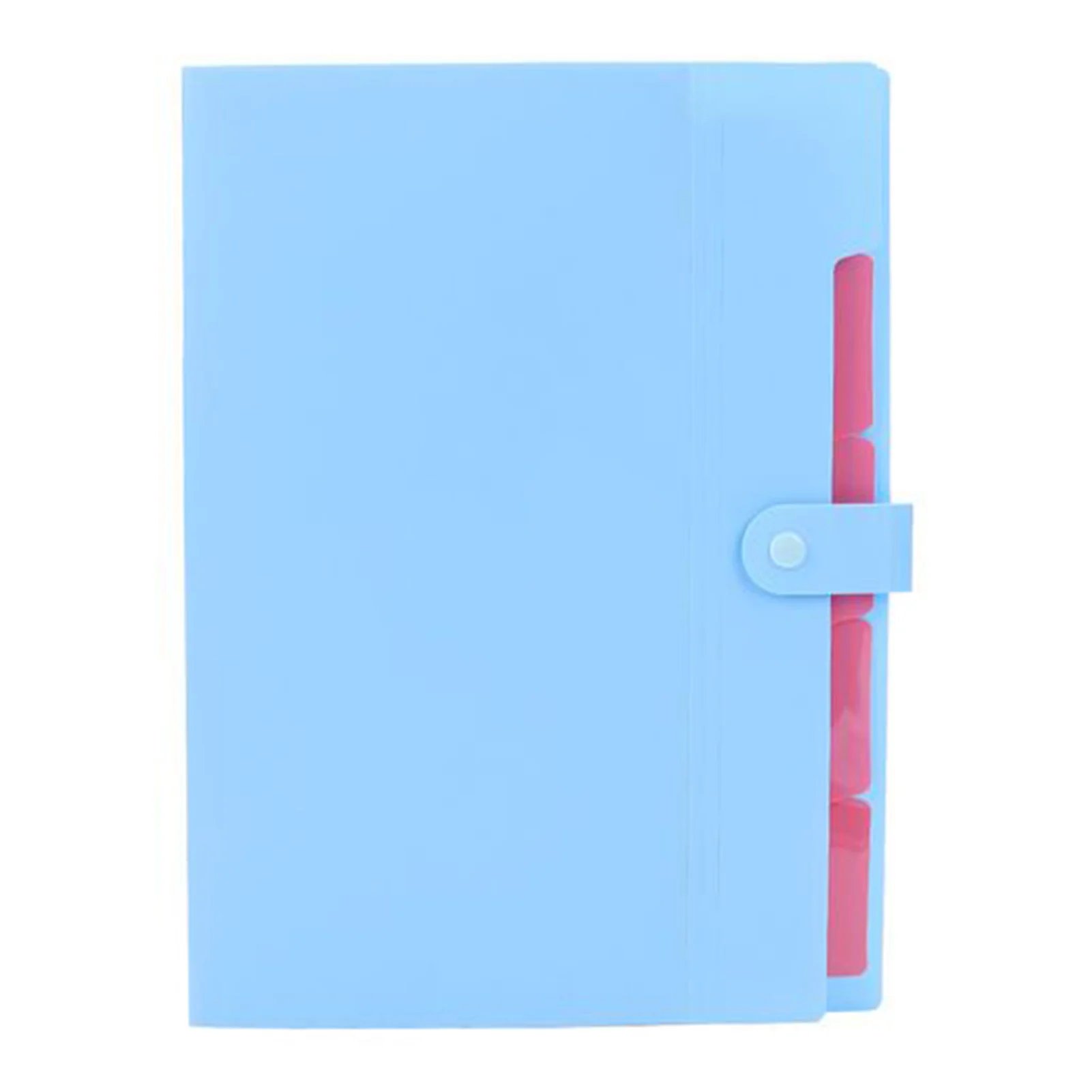 

A4 Protective Cover Home Office Document Organiser With 5 Pockets Expandable File Folder Conference Business Large Capacity Work