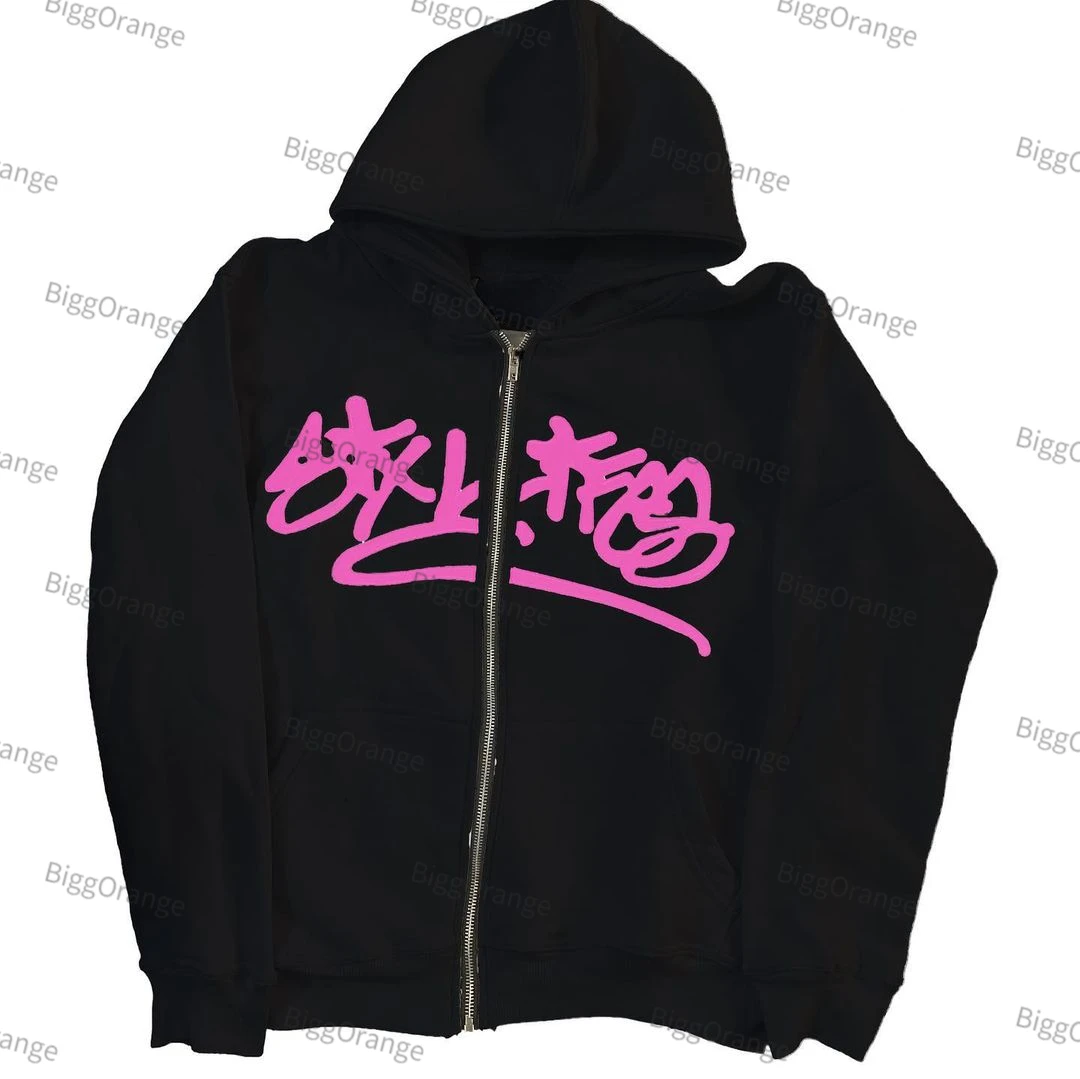 European and American printed pattern zipper hoodie Harajuku men coat lovers clothing top Gothic hoodie demon slayer hoodie
European and American printed pattern zipper hoodie Harajuku men coat lovers clothing top Gothic hoodie demon slayer hoodie