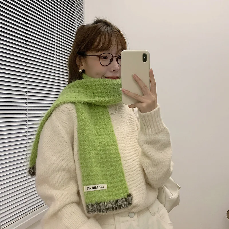 2023 Autumn Winter New Japanese Cute Wool Knitted Short Scarf with Wool High Quality Thickened and Cold Resistant Neck for Women
2023 Autumn Winter New Japanese Cute Wool Knitted Short Scarf with Wool High Quality Thickened and Cold Resistant Neck for Women