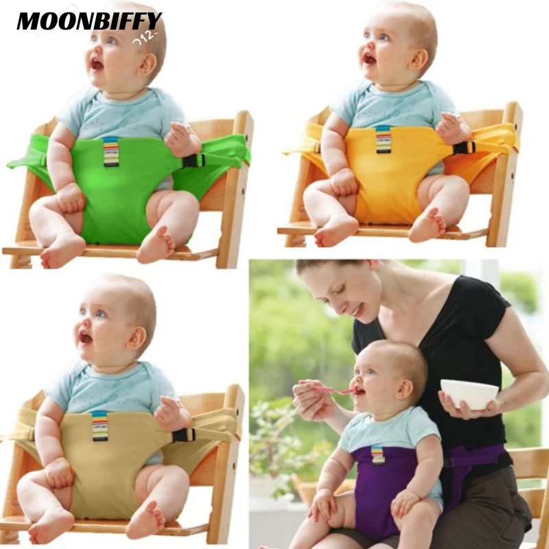 

1PC Baby Dining Chair Safety Belt Portable Seat Lunch Chair Seat Stretch Wrap Feeding Chair Harness baby Booster Seat