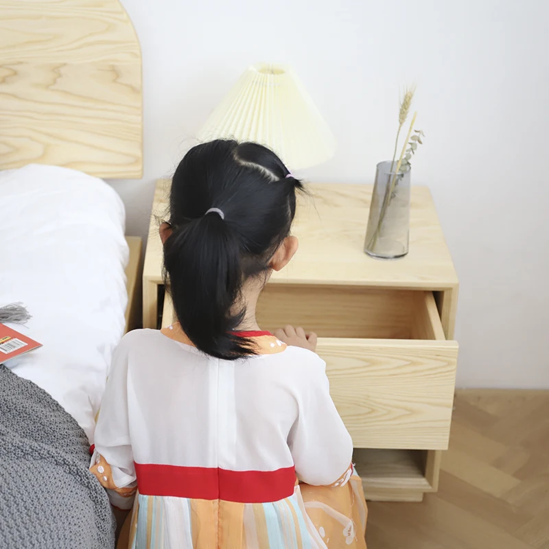 The product can be customized.All solid wood logs North American ash pocket bedside table modern minimalist children simple
The product can be customized.All solid wood logs North American ash pocket bedside table modern minimalist children simple