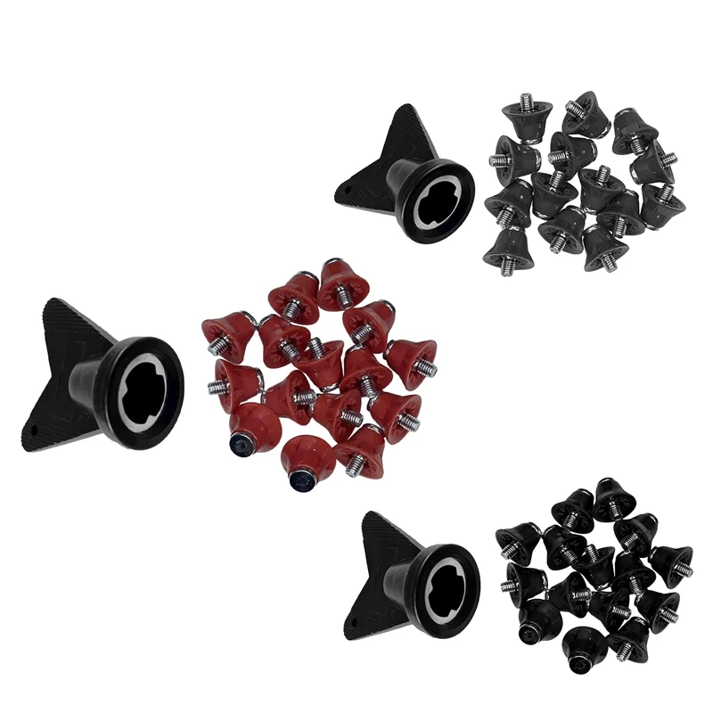 12 Pcs Football Boot Studs Rugby Studs Turf 13Mm M5 Screw Shoes Spikes, Soccer Studs For Competition Training
12 Pcs Football Boot Studs Rugby Studs Turf 13Mm M5 Screw Shoes Spikes, Soccer Studs For Competition Training