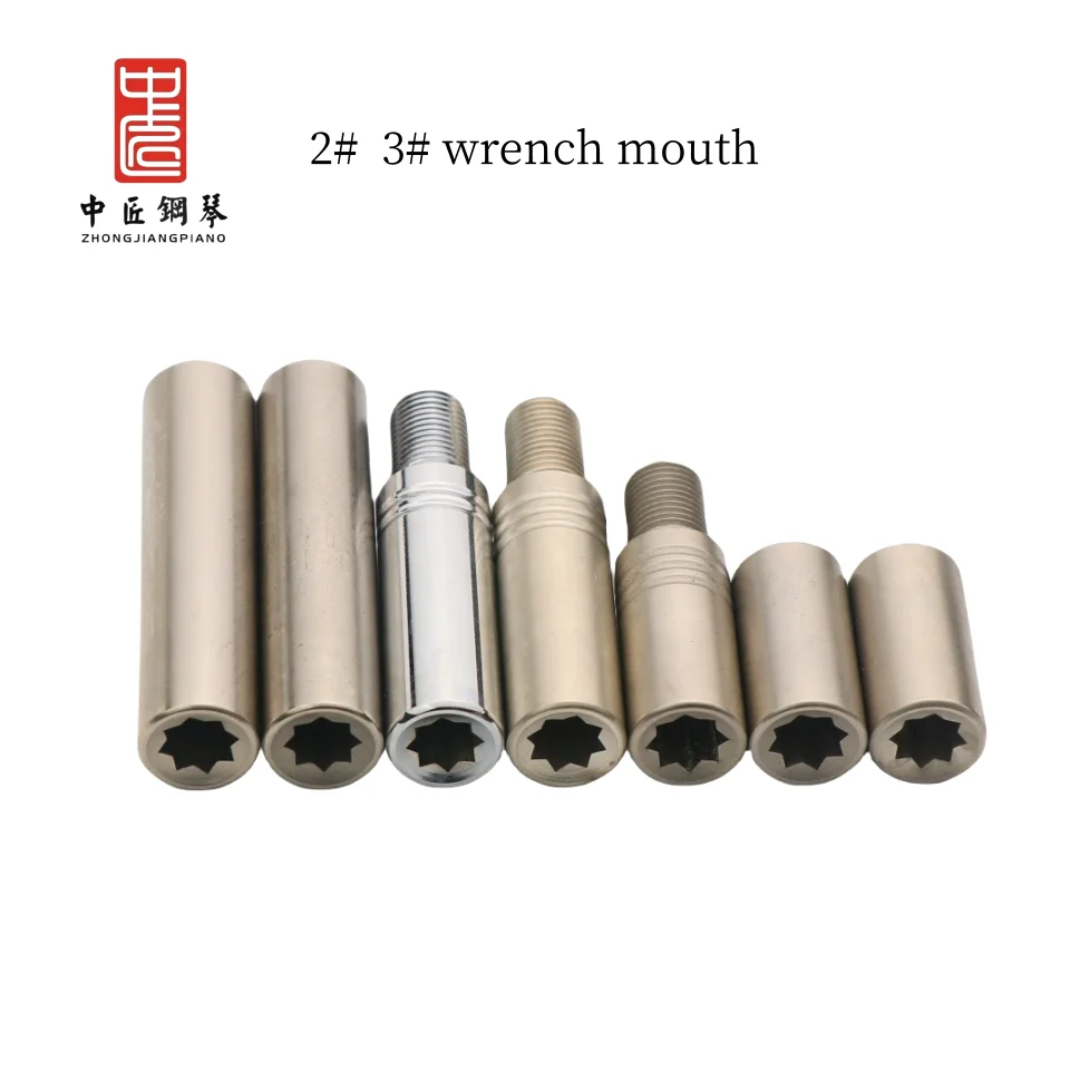 

High quality zhong jiang piano tuning tool 2# wrench port 3# wrench port socket wrench