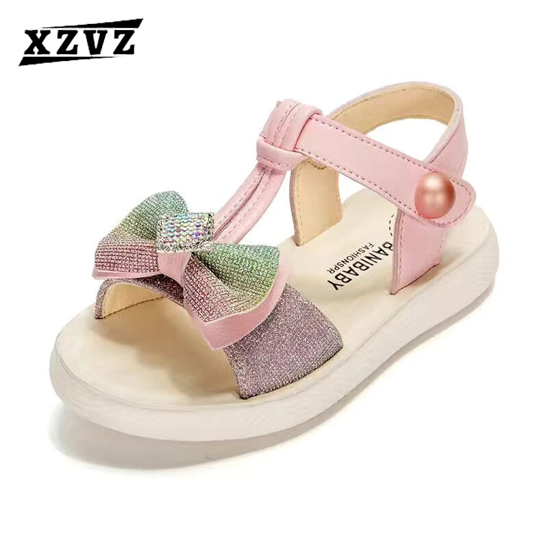 XZVZ Girls Sandals Sparkly Bow Princess Kids Shoes Non-slip Lightweight Girls Summer Sandals Children‘s Party Shoes
XZVZ Girls Sandals Sparkly Bow Princess Kids Shoes Non-slip Lightweight Girls Summer Sandals Children‘s Party Shoes