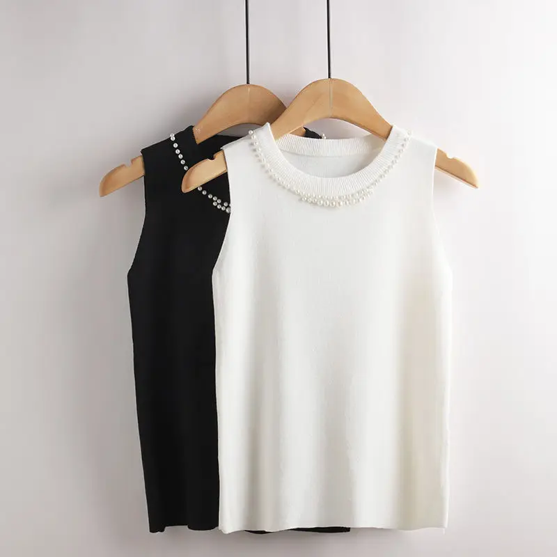 2024 Summer Women New Loose Knitted Tank Tops Female Casual Solid Color Vest Camisole Ladies O-neck Thin Sleeveless Tops H27
2024 Summer Women New Loose Knitted Tank Tops Female Casual Solid Color Vest Camisole Ladies O-neck Thin Sleeveless Tops H27