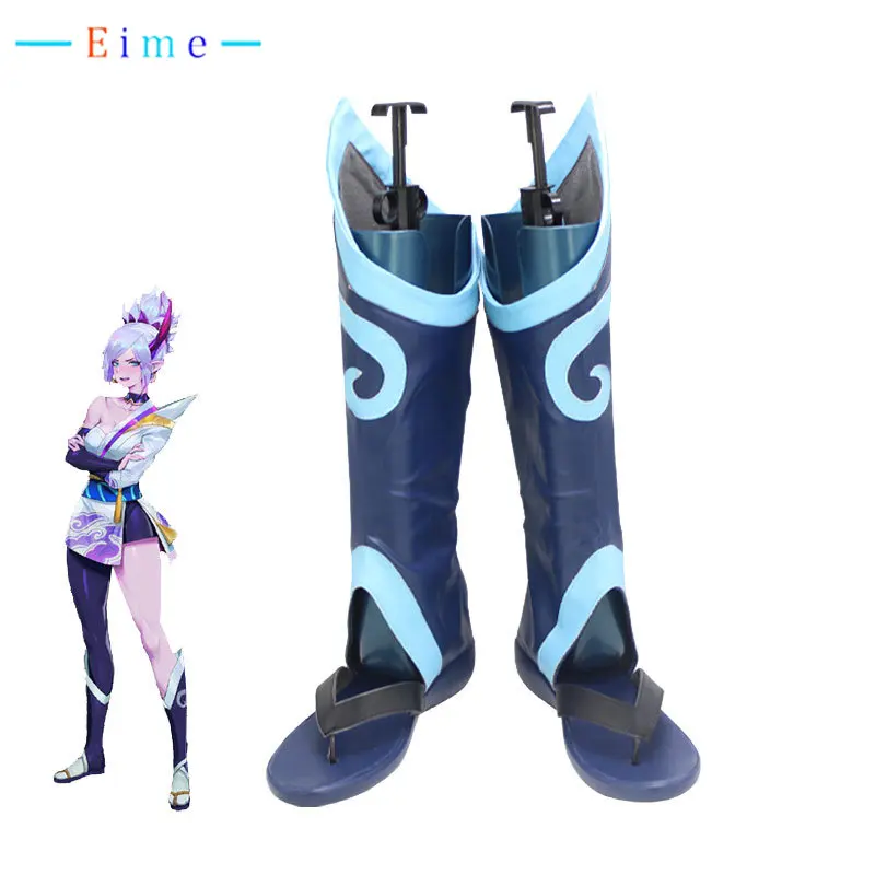 Game LOL Spirit Blossom Riven Cosplay Shoes PU Leather Shoes Halloween Carnival Boots Cosplay Props Custom Made
Game LOL Spirit Blossom Riven Cosplay Shoes PU Leather Shoes Halloween Carnival Boots Cosplay Props Custom Made