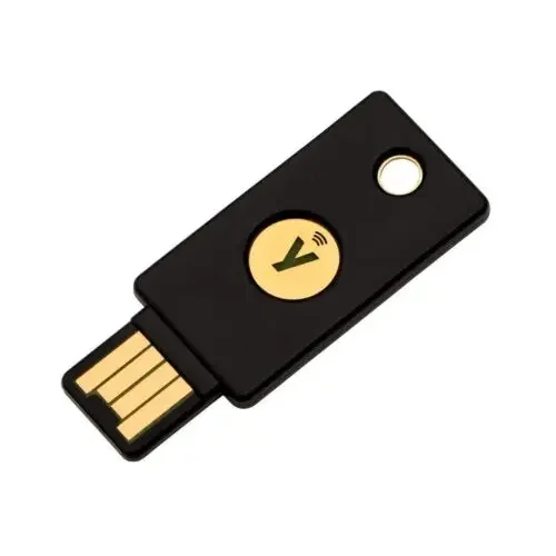 Yubico - YubiKey 5 NFC - Two Factor Authentication USB and NFC Security Key, ...
Yubico - YubiKey 5 NFC - Two Factor Authentication USB and NFC Security Key, ...