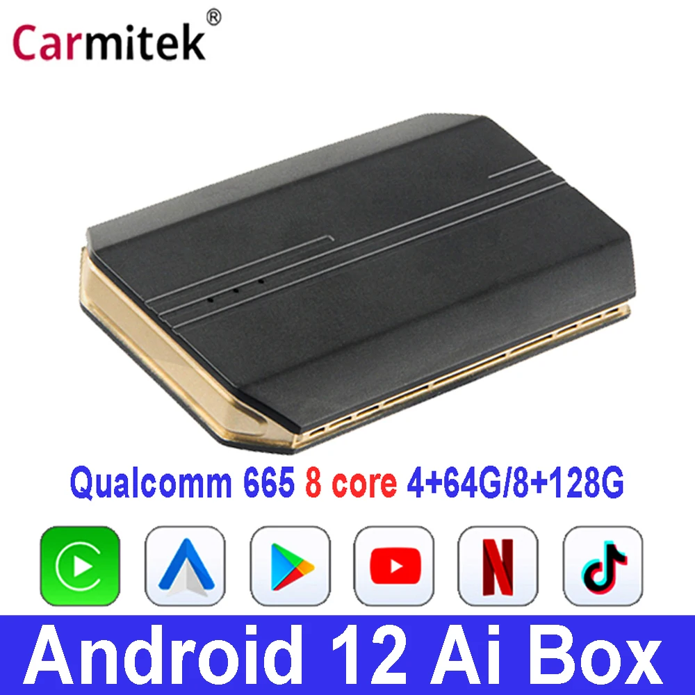 Carmitek CarPlay Mini Ai Box Android 12 Беспроводной CarPlay Android авто для Audi Benz Mazda Toyota VW Netflix YouTube Smart Box
Carmitek CarPlay Mini Ai Box Android 12 Беспроводной CarPlay Android авто для Audi Benz Mazda Toyota VW Netflix YouTube Smart Box