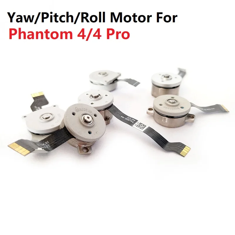 Оригинальный Подержанный шарнирный двигатель с шагом камеры R P Y для Phantom 4 / 4 Pro, запасные части
Оригинальный Подержанный шарнирный двигатель с шагом камеры R P Y для Phantom 4 / 4 Pro, запасные части