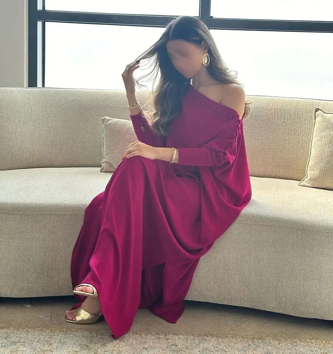 Blue Button Prom Dress Buttons Simple Modern Style Evening Dresses For Women Party Formal One-Shoulder Satin Saudi Arabia 2024
Blue Button Prom Dress Buttons Simple Modern Style Evening Dresses For Women Party Formal One-Shoulder Satin Saudi Arabia 2024