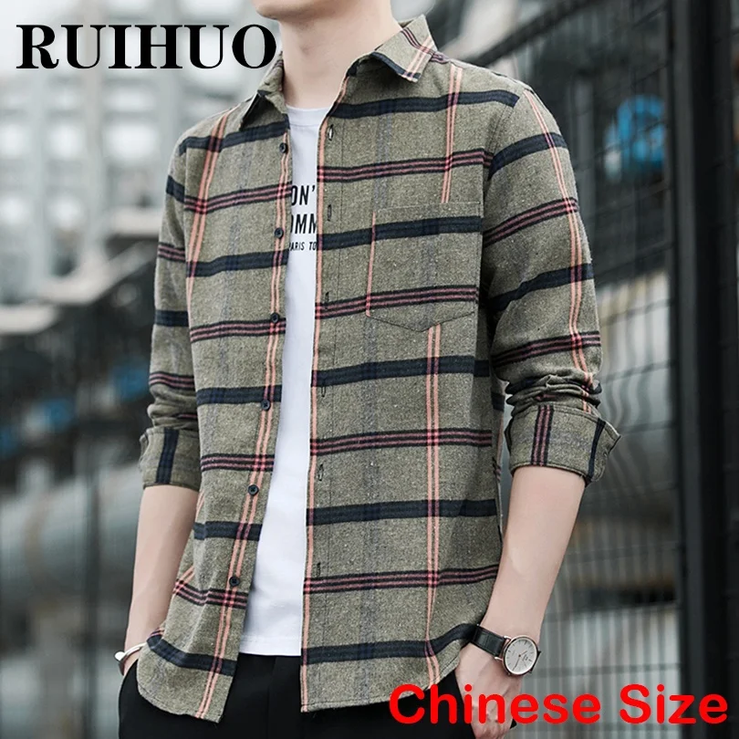 Plaid Button Up Shirt Men Clothing Korean Fashion Mens Shirts Luxury Harajuku Clothes Chinese Size 2XL 2023 New Arrivals
Plaid Button Up Shirt Men Clothing Korean Fashion Mens Shirts Luxury Harajuku Clothes Chinese Size 2XL 2023 New Arrivals