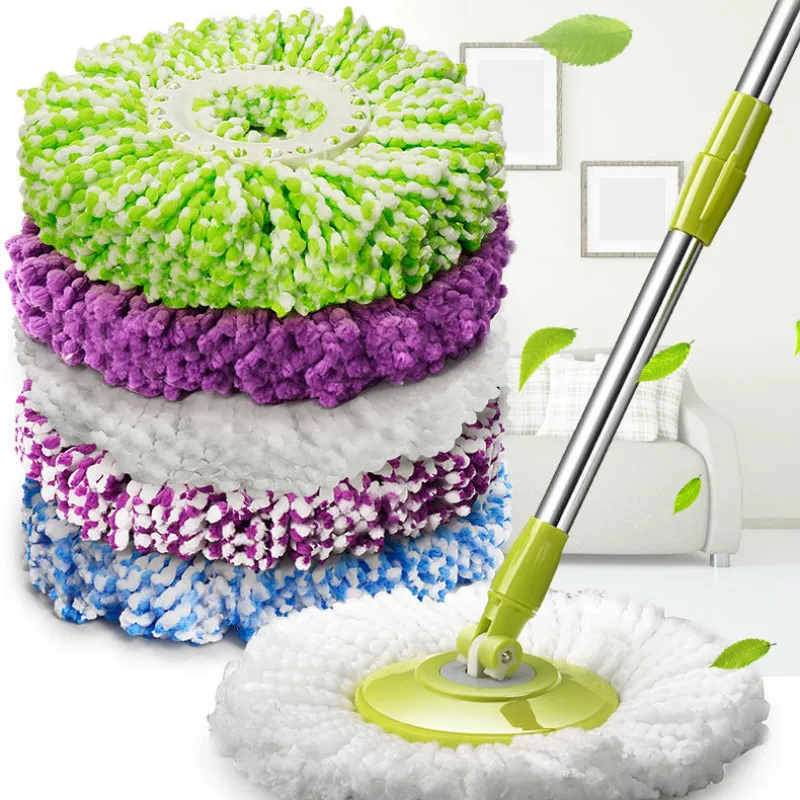 5PCS Mop Head Rotating Cotton Mops Replacement Cloth Spin for Wash Floor Squeeze Rag Cleaning Tools Household Cloths Microfiber
5PCS Mop Head Rotating Cotton Mops Replacement Cloth Spin for Wash Floor Squeeze Rag Cleaning Tools Household Cloths Microfiber