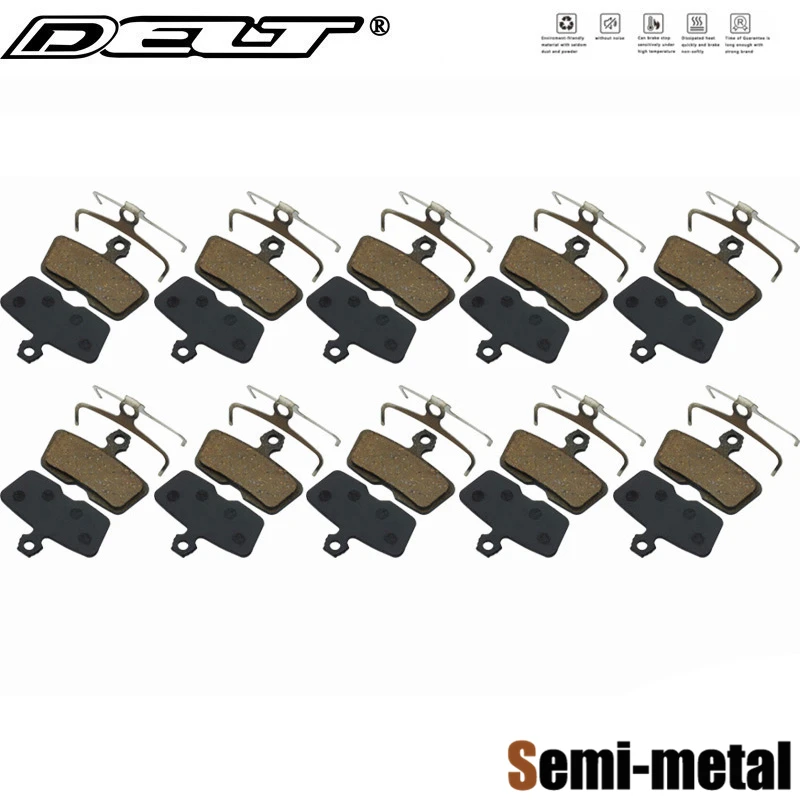 

10 пар, полуметаллические дисковые Тормозные колодки для горного велосипеда, для SRAM Avid Code R 2011-2014