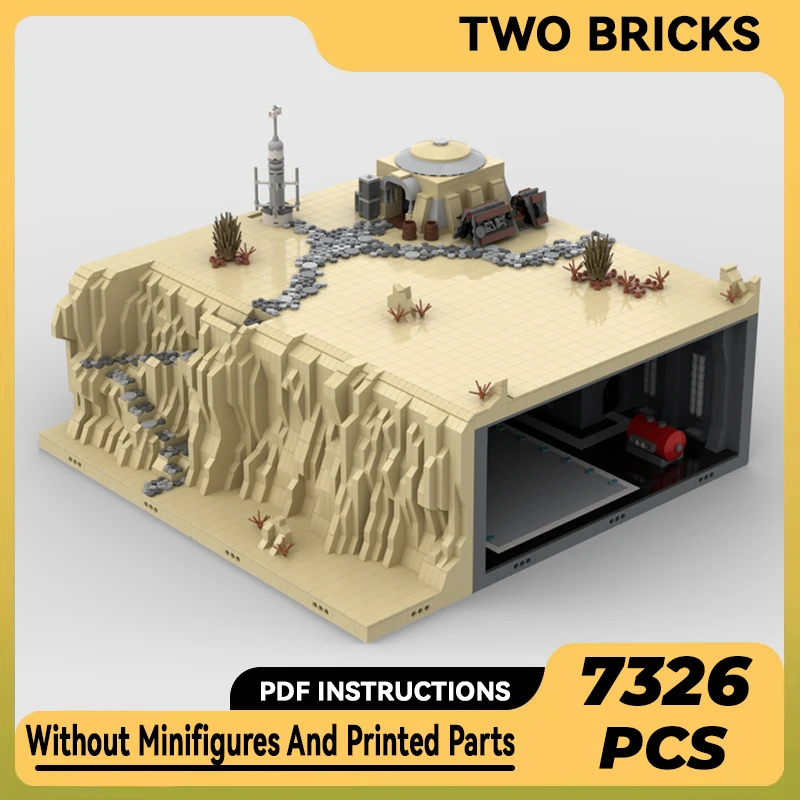 

Star Movies Model Moc Building Bricks Military Secret Base Technology Modular Blocks Gifts Christmas Toys DIY Sets Assembly