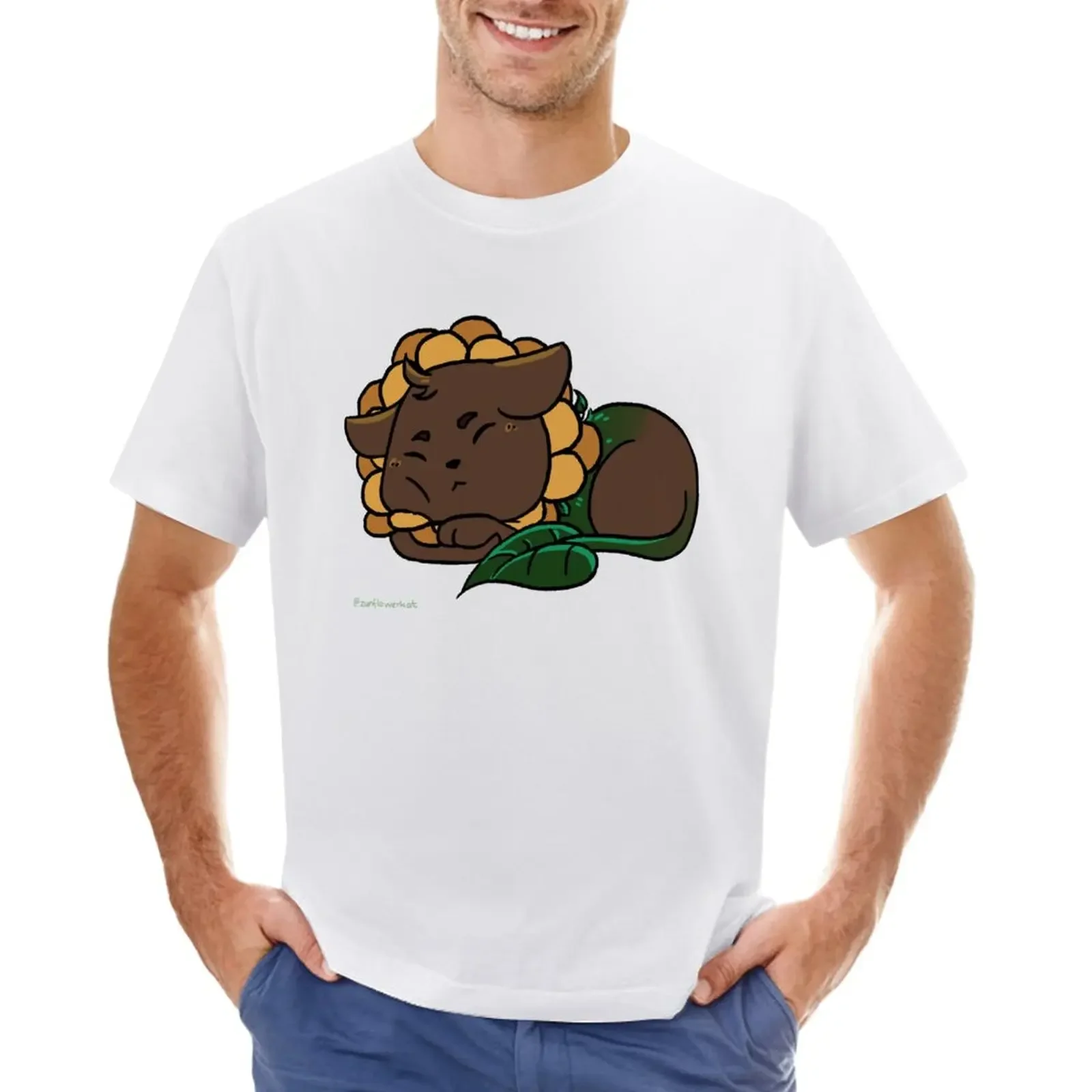 Little Sleeping Sunflowerkat T-Shirt Blouse blanks oversized animal prinfor boys mens t shirts pack
Little Sleeping Sunflowerkat T-Shirt Blouse blanks oversized animal prinfor boys mens t shirts pack