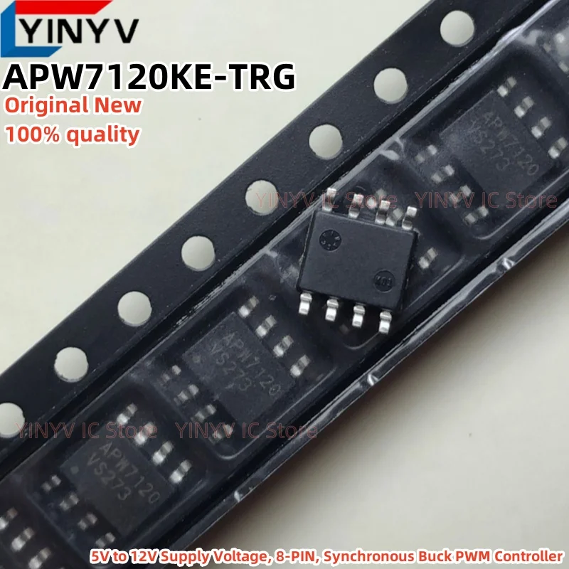 10 шт. APW7120KE-TRG APW7120KE APW7120 от 5 в до 12 В, напряжение питания, 8-PIN, синхронный понижающий ШИМ-контроллер, новинка 100%
10 шт. APW7120KE-TRG APW7120KE APW7120 от 5 в до 12 В, напряжение питания, 8-PIN, синхронный понижающий ШИМ-контроллер, новинка 100%