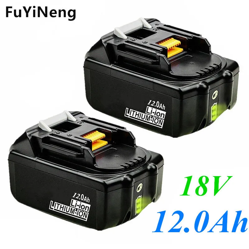 Makita 18V 12000mAh 12.0Ah аккумуляторная батарея для электроинструментов с светодиодный Li-Ion Замена LXT BL1860B BL1860 BL1850
Makita 18V 12000mAh 12.0Ah аккумуляторная батарея для электроинструментов с светодиодный Li-Ion Замена LXT BL1860B BL1860 BL1850