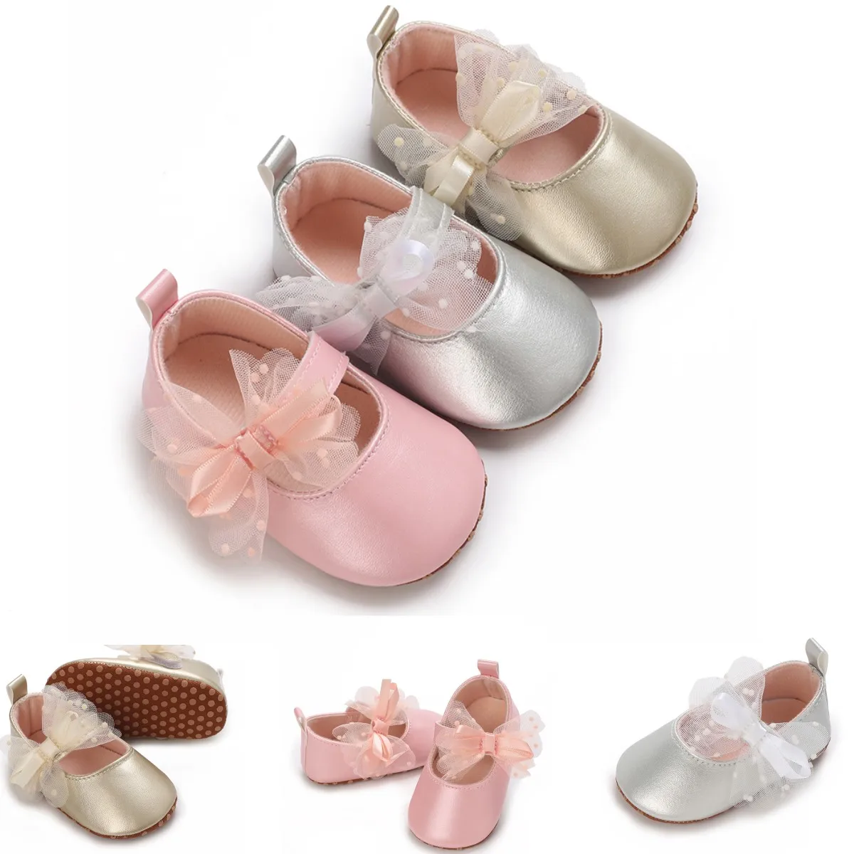 Baby Girl Shoes High Quality PU and TPR Anti-slip Sole Beautiful Flower Mary Jane Style Fashion Sandal Spring and Summer 0-6-12M
Baby Girl Shoes High Quality PU and TPR Anti-slip Sole Beautiful Flower Mary Jane Style Fashion Sandal Spring and Summer 0-6-12M