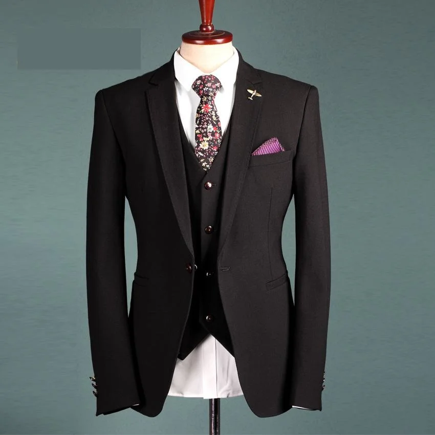 Kasual Baru kedatangan Pria Jas Set Pesta Pernikahan Groom Gaun Single Breasted Zipper Fly celana jaket rompi 3 buah ukuran
Kasual Baru kedatangan Pria Jas Set Pesta Pernikahan Groom Gaun Single Breasted Zipper Fly celana jaket rompi 3 buah ukuran