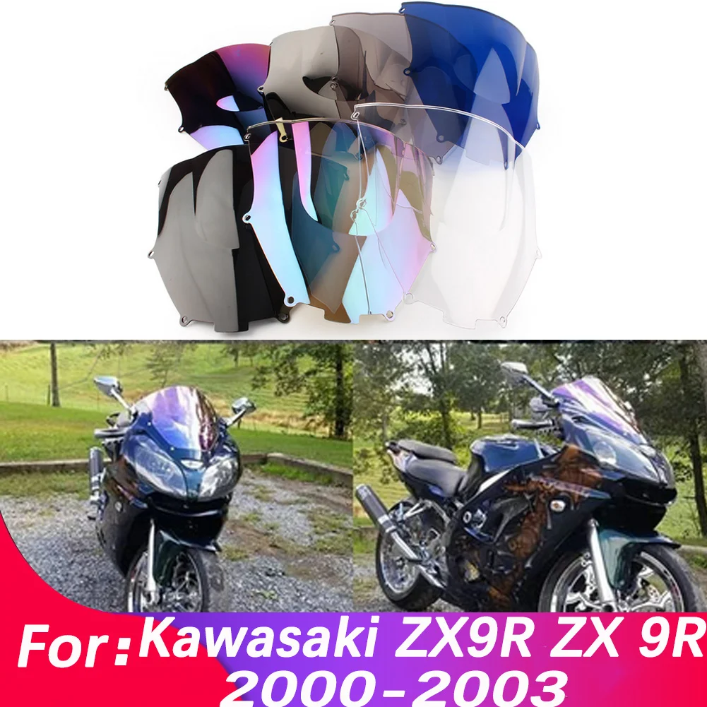 Ветровое стекло для мотоцикла Kawasaki Ninja ZX-9R ZX9R 2000-2003 аксессуары для двойных пузырьков ветрового стекла обтекатель дефлектор
Ветровое стекло для мотоцикла Kawasaki Ninja ZX-9R ZX9R 2000-2003 аксессуары для двойных пузырьков ветрового стекла обтекатель дефлектор