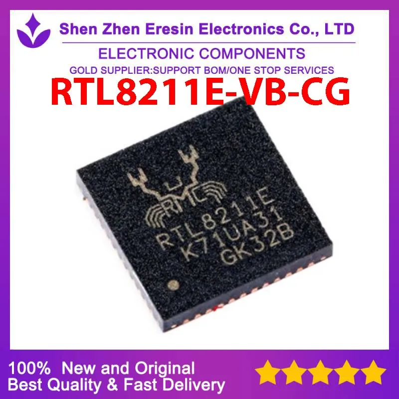 Бесплатная доставка, 5 шт./лот RTL8211E-VB-CG QFN48, новый и оригинальный
Бесплатная доставка, 5 шт./лот RTL8211E-VB-CG QFN48, новый и оригинальный