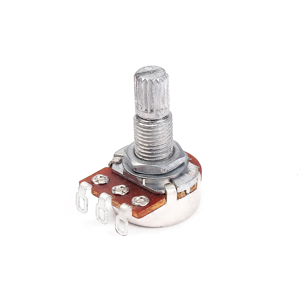 Guitar Accessory A10K Mini Long Knurled Split Shaft Curved Pot Guitar Potentiometers Shaft Volume and Tone Controls
Guitar Accessory A10K Mini Long Knurled Split Shaft Curved Pot Guitar Potentiometers Shaft Volume and Tone Controls