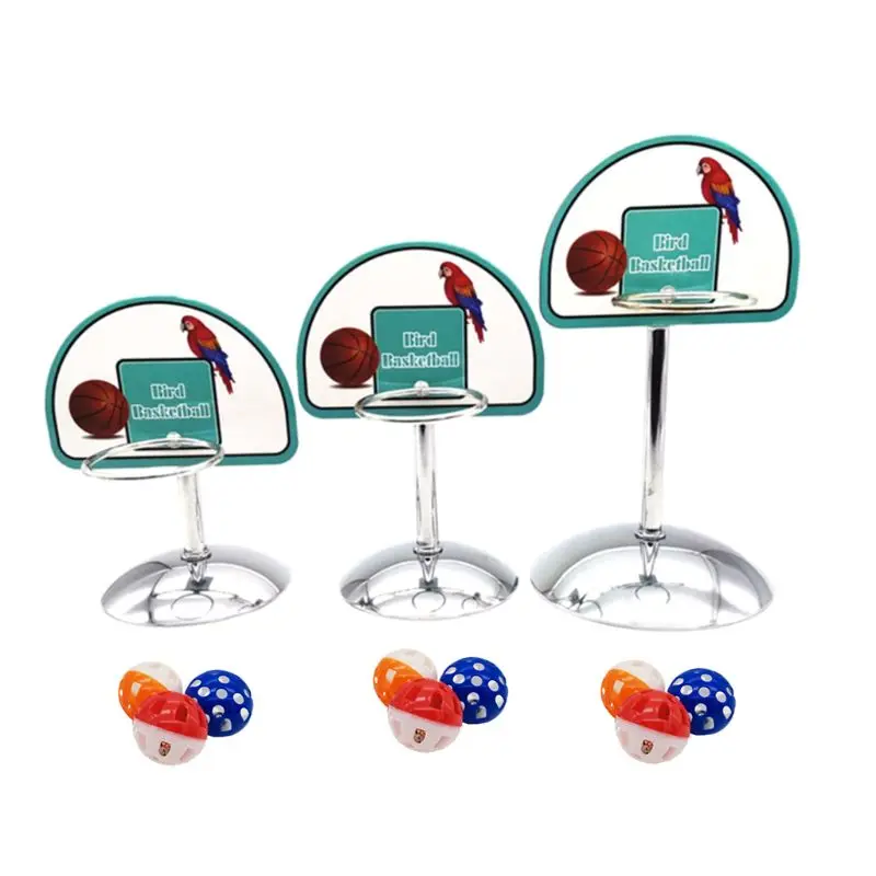 Pet Parrot Basketball Hoop Props Parakeet Bells Balls Puzzle Game Chew for Play Supply Drop shipping
Pet Parrot Basketball Hoop Props Parakeet Bells Balls Puzzle Game Chew for Play Supply Drop shipping
