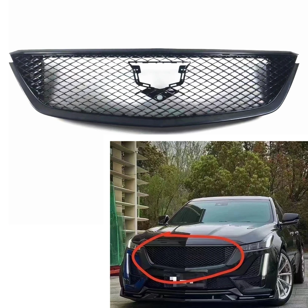 Racing Grill Front Grille For Cadillac CT5 2019 2020 2021 Honeycomb Style Black Upper Bumper Intake Hood Mesh Auto Body Kit Grid
Racing Grill Front Grille For Cadillac CT5 2019 2020 2021 Honeycomb Style Black Upper Bumper Intake Hood Mesh Auto Body Kit Grid