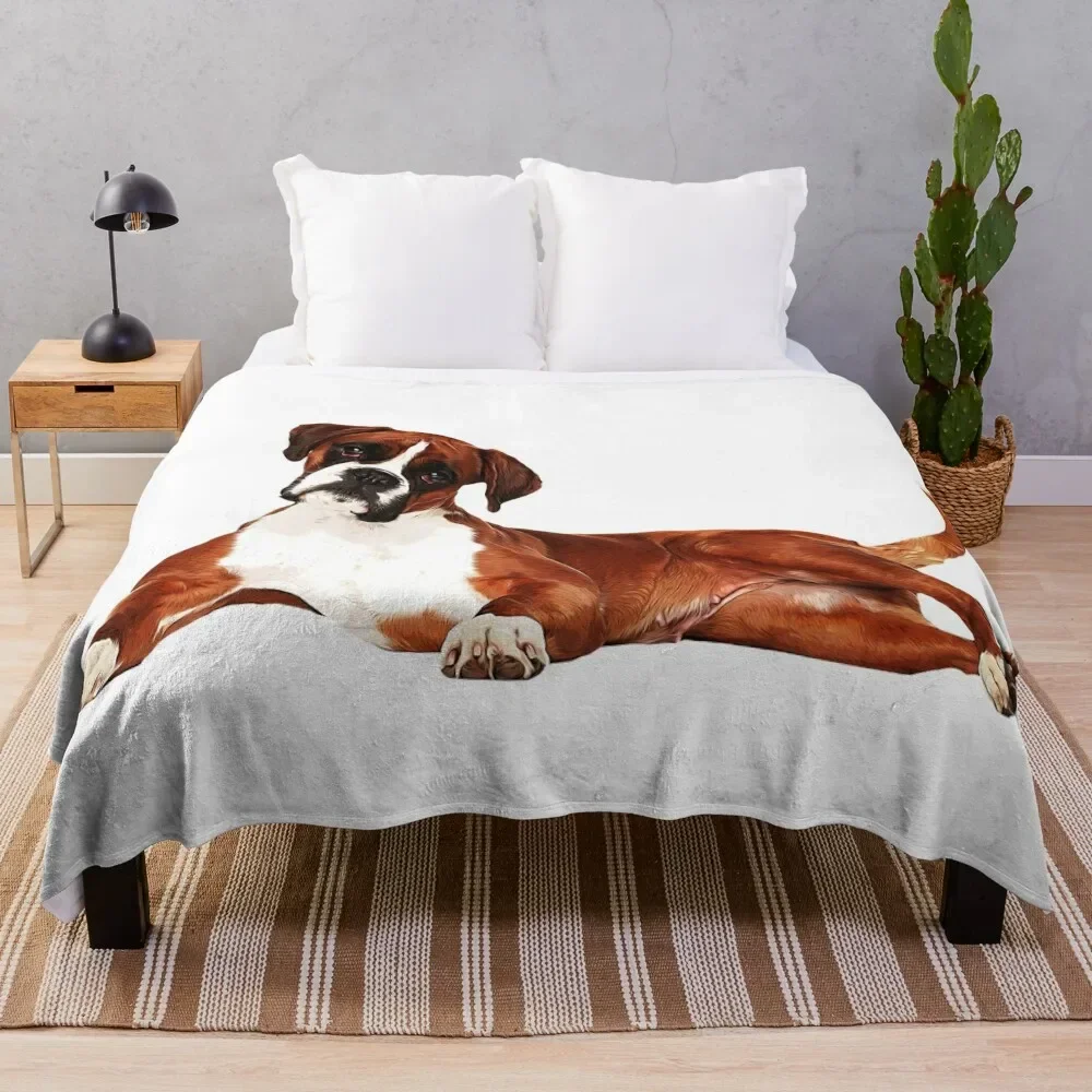 

Очаровательное одеяло для собак-боксеров, очень большие одеяла, декоративные диваны, гигантские одеяла для дивана