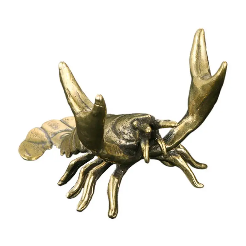 Brass Pen Holder Pen Stand Collectable Retro Craft Lucky Crayfish Decoration Brass Desk Ornament For Dorms Tables Schools Desks
Brass Pen Holder Pen Stand Collectable Retro Craft Lucky Crayfish Decoration Brass Desk Ornament For Dorms Tables Schools Desks