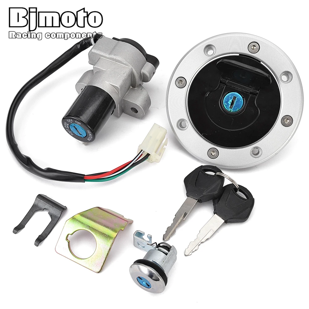 Motorcycle Fuel Gas Cap Ignition Switch Seat Lock with Key Kit For Suzuki GS500 2001-2012
Motorcycle Fuel Gas Cap Ignition Switch Seat Lock with Key Kit For Suzuki GS500 2001-2012