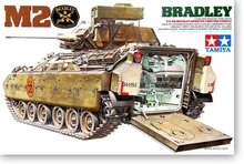 Tamiya 35132 1/35 U.S.M2 Bradley Infantry Fighting Vehicle Tank Model Assembly Model Building Kits For Adults Hobby Collection
Tamiya 35132 1/35 U.S.M2 Bradley Infantry Fighting Vehicle Tank Model Assembly Model Building Kits For Adults Hobby Collection
