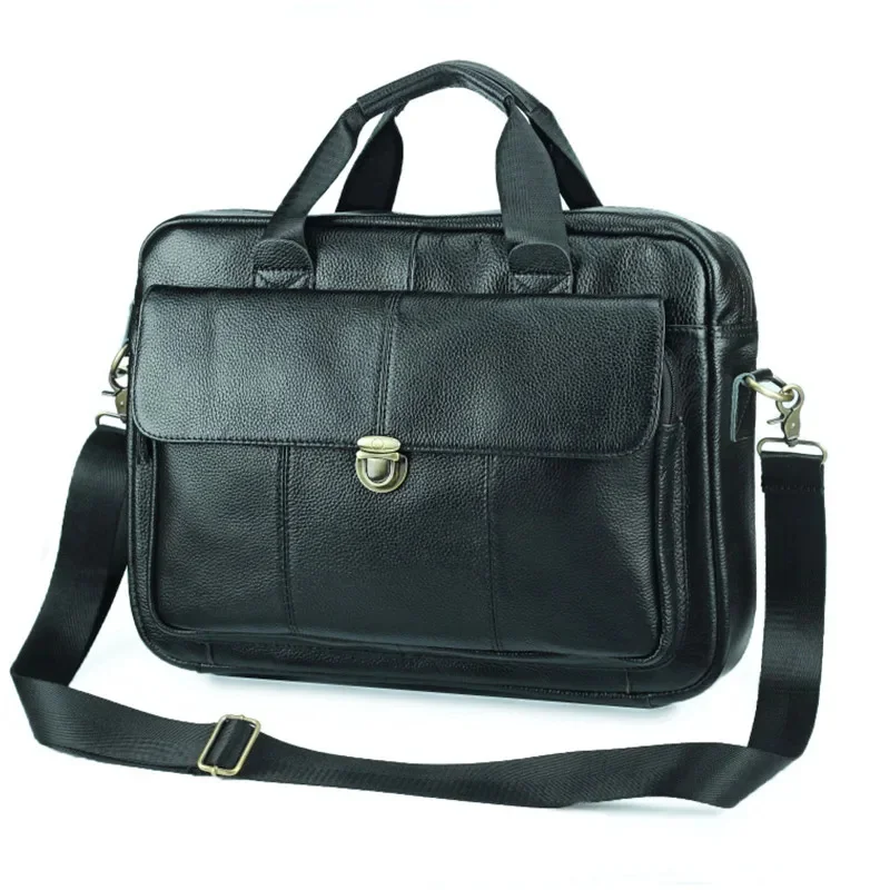 Large Men Genuine Leather Handbags for Laptop Male Business Travel A4 Shoulder Bag Men's Big Briefcase Cross body Messenger
Large Men Genuine Leather Handbags for Laptop Male Business Travel A4 Shoulder Bag Men's Big Briefcase Cross body Messenger