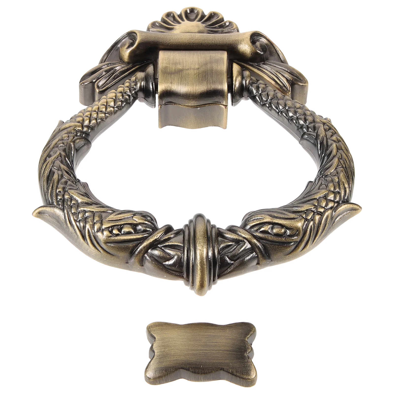 Retro Door Knocker Decor Gate Front Metal Vintage Household Zinc Alloy European Style for Home
Retro Door Knocker Decor Gate Front Metal Vintage Household Zinc Alloy European Style for Home