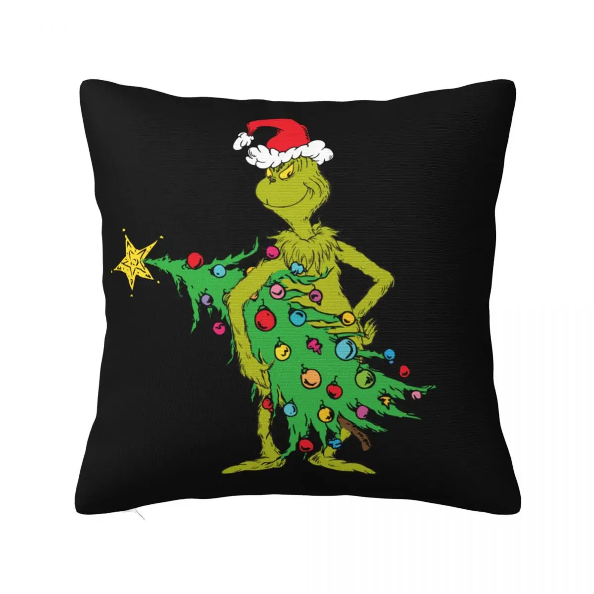 Christmas-S-Green-S-Grinch Pillowcase Printed Polyester Cushion Cover Gift Throw Pillow Case Cover Car Square 40*40cm
Christmas-S-Green-S-Grinch Pillowcase Printed Polyester Cushion Cover Gift Throw Pillow Case Cover Car Square 40*40cm