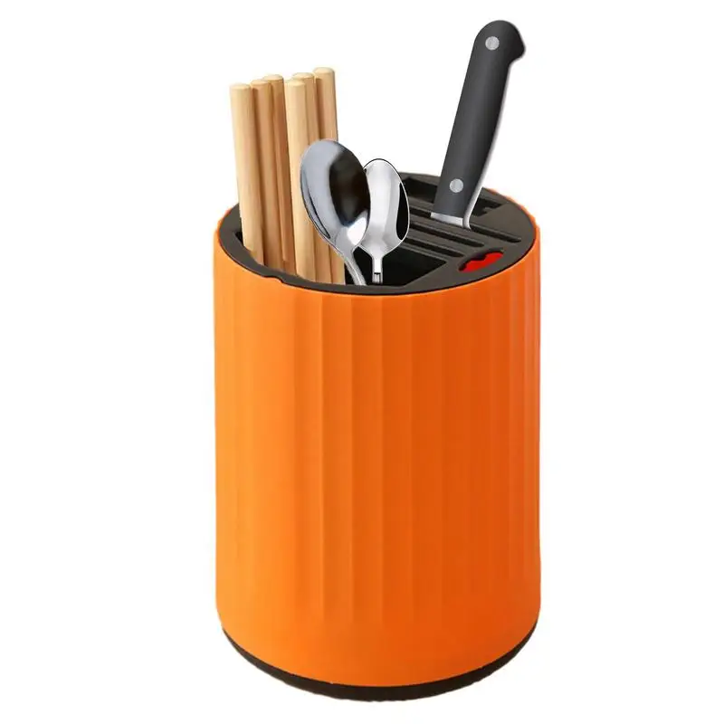 Knives Rotating Holder 360-degree Rotating Chopstick Holder Rotatable Stand Rack For Kitchen Knives Forks Spoons Blenders
Knives Rotating Holder 360-degree Rotating Chopstick Holder Rotatable Stand Rack For Kitchen Knives Forks Spoons Blenders