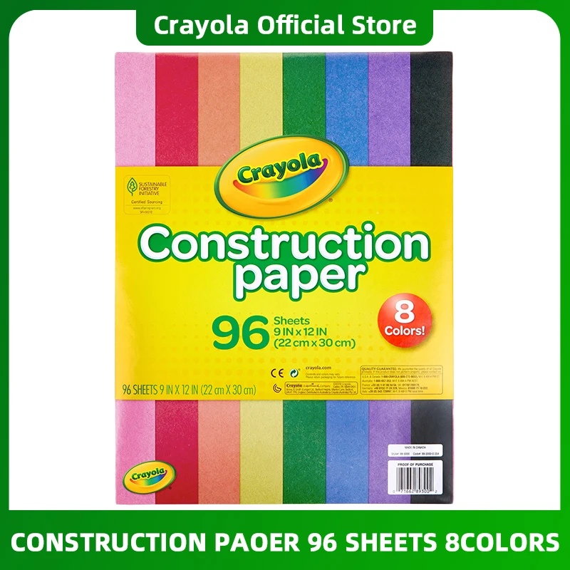 Crayola 96 Pages Children's Paper-cut Origami Handmade Diy 8 Color Kindergarten Baby Drawing Paper
Crayola 96 Pages Children's Paper-cut Origami Handmade Diy 8 Color Kindergarten Baby Drawing Paper