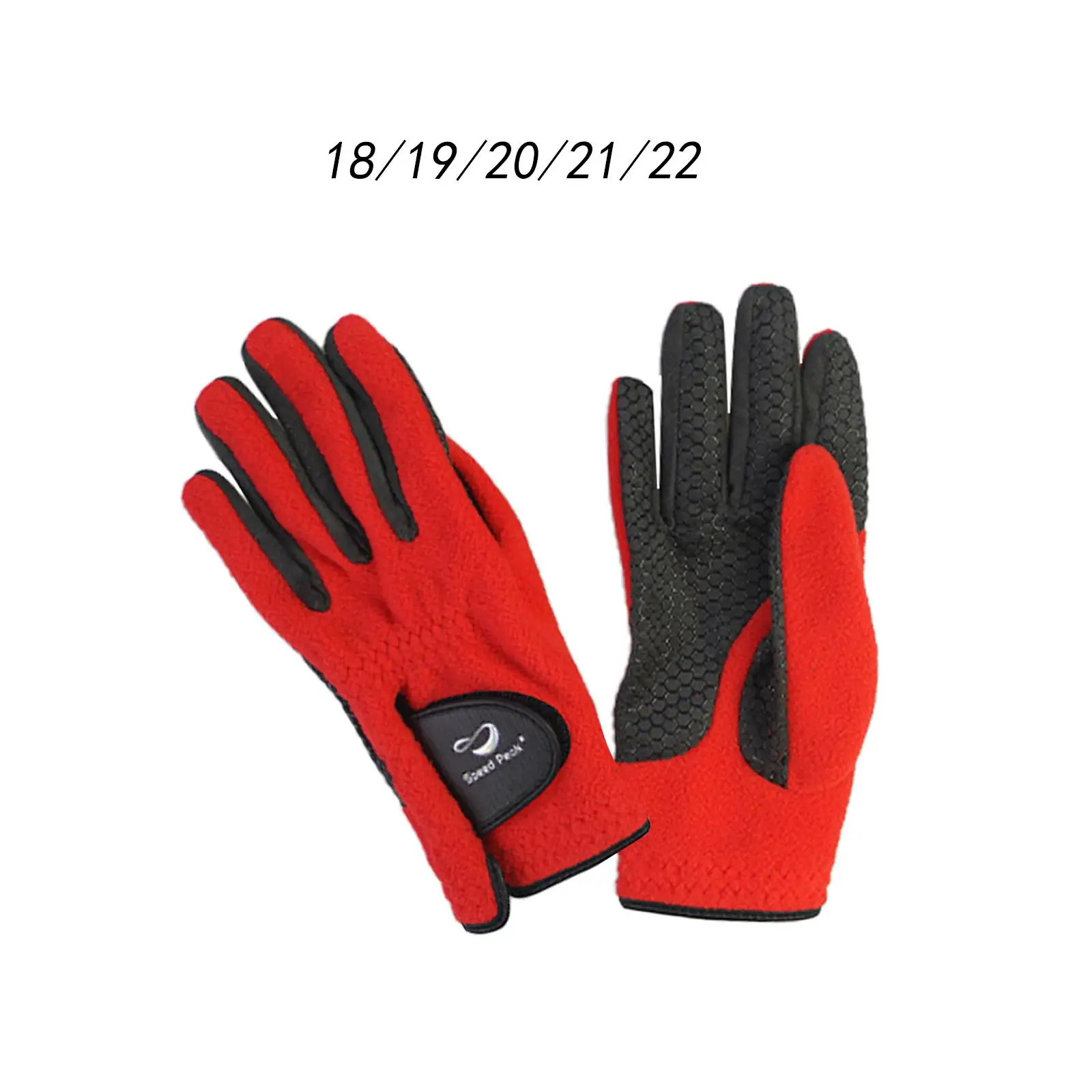 

Golf Gloves Warmth Elastic Comfortable Suede Left Right Pair Golf Gloves Golf Winter Gloves for Golf Season Winter Ladies Girls