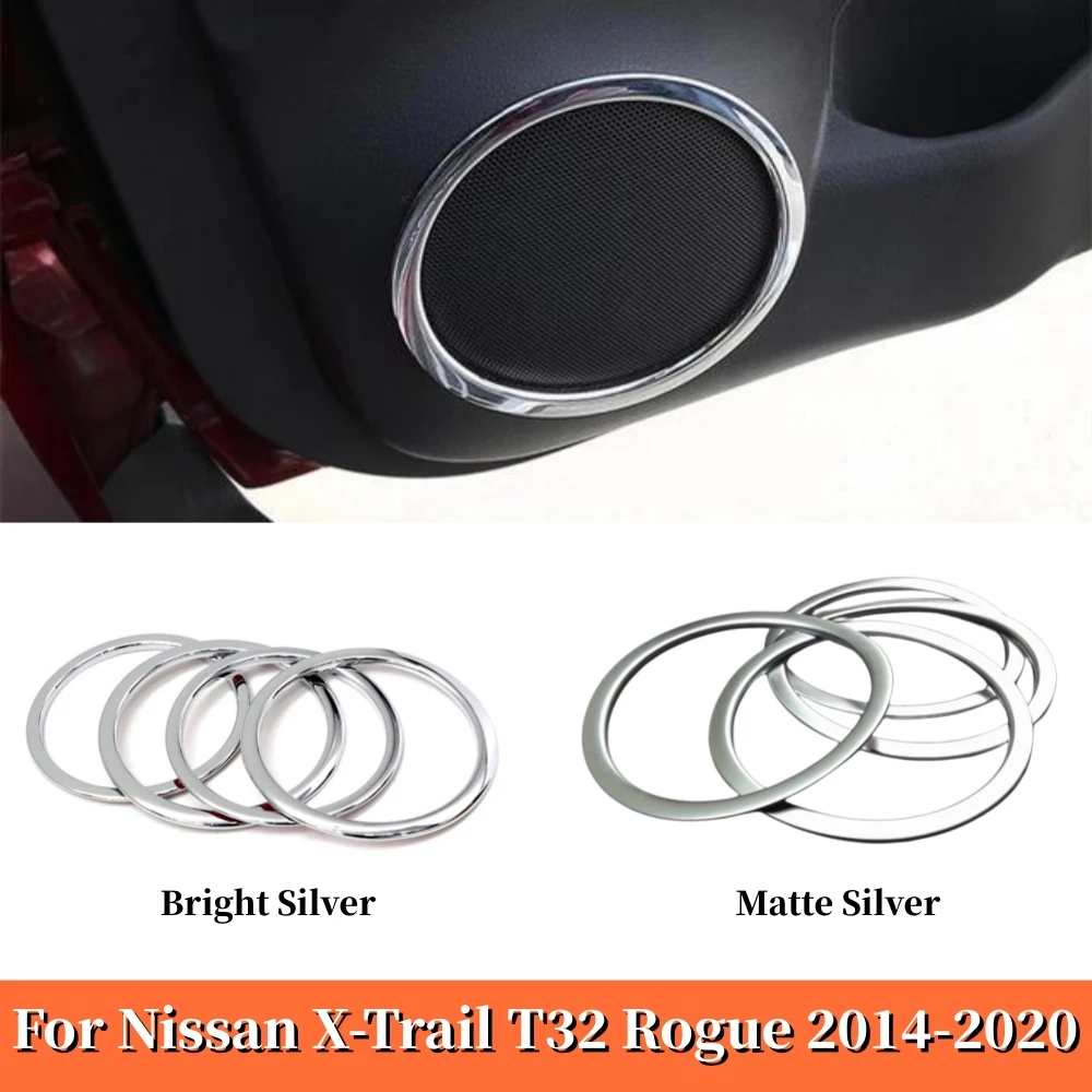ABS Plastic Chrome Door Speaker Ring Cover Decoration Trim For Nissan X-Trail X Trail T32 Rogue 2014-2019 2020 Car Accessories
ABS Plastic Chrome Door Speaker Ring Cover Decoration Trim For Nissan X-Trail X Trail T32 Rogue 2014-2019 2020 Car Accessories