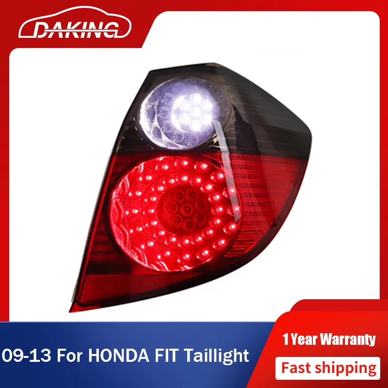 New Style Smart Car Taillights For HONDA NEW FIT 2009-2013 LED Moving Turn Signal Brake Reversing LED Rear Tail Lamp Assembly
New Style Smart Car Taillights For HONDA NEW FIT 2009-2013 LED Moving Turn Signal Brake Reversing LED Rear Tail Lamp Assembly