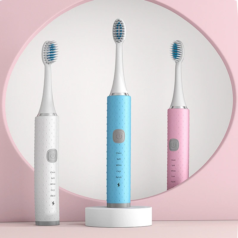 Smart Sonic Electric Toothbrush 5-gear Mode USB Charging IPX7 Waterproof Brushes Washable Acoustic Electronic Whitening Brush
Smart Sonic Electric Toothbrush 5-gear Mode USB Charging IPX7 Waterproof Brushes Washable Acoustic Electronic Whitening Brush