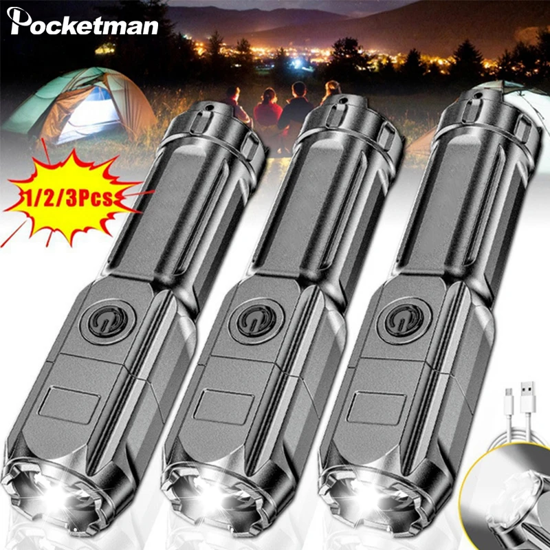 100000 Lumens LED Flashlight Powerful Tactical Torch USB Rechargeable 18650 Waterproof Zoomable Fishing Hunting LED Flashlight
100000 Lumens LED Flashlight Powerful Tactical Torch USB Rechargeable 18650 Waterproof Zoomable Fishing Hunting LED Flashlight